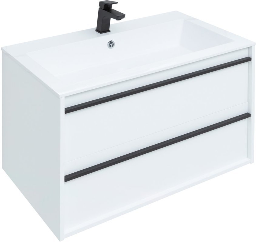 

Тумба для комплекта Aquanet Lino 90 белый матовый