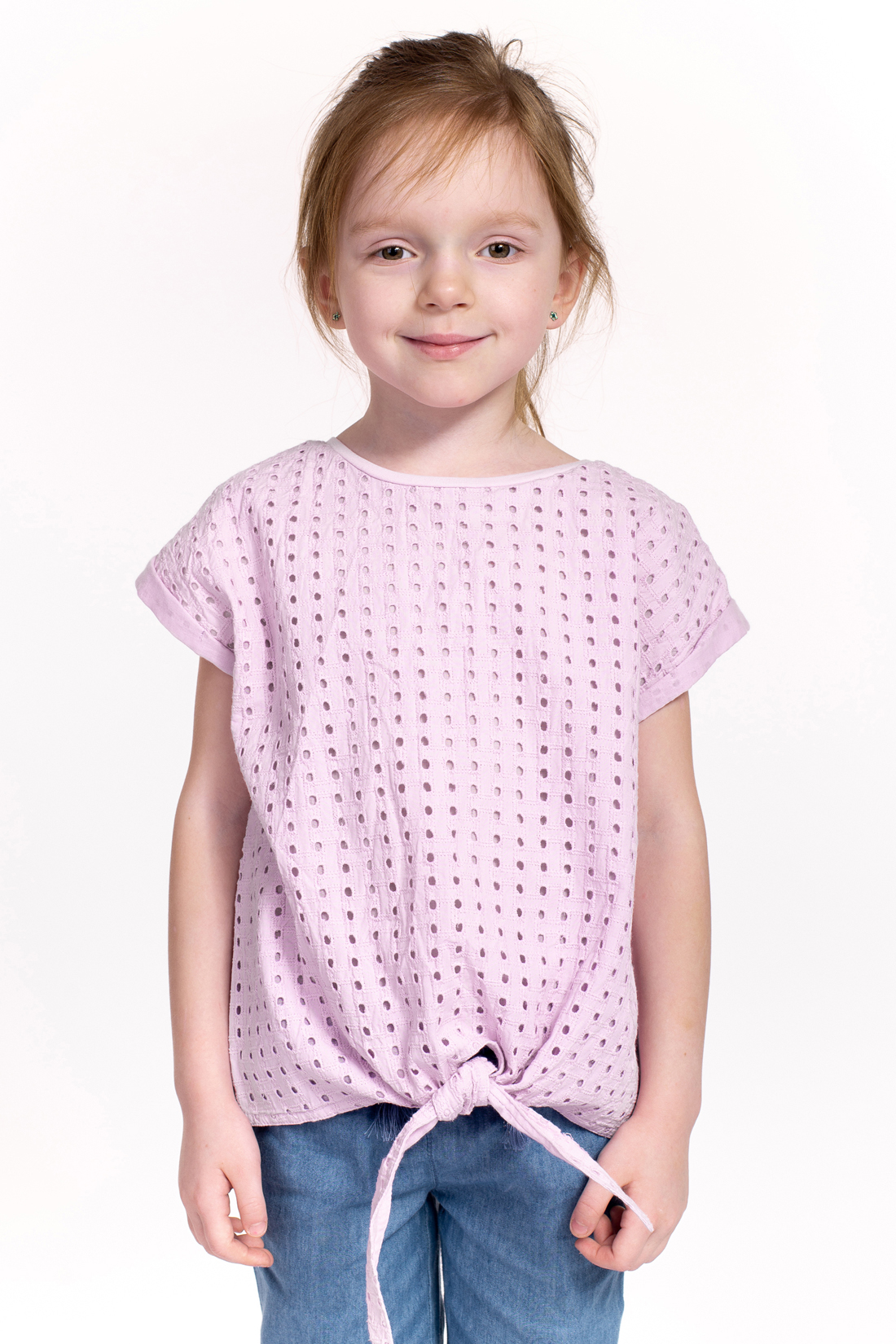 Блузка для девочки Baon BK199002 розовый р.110-116