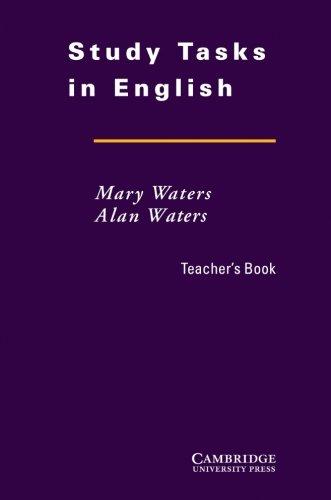 

Книга Study Tasks in English Teacher's Book