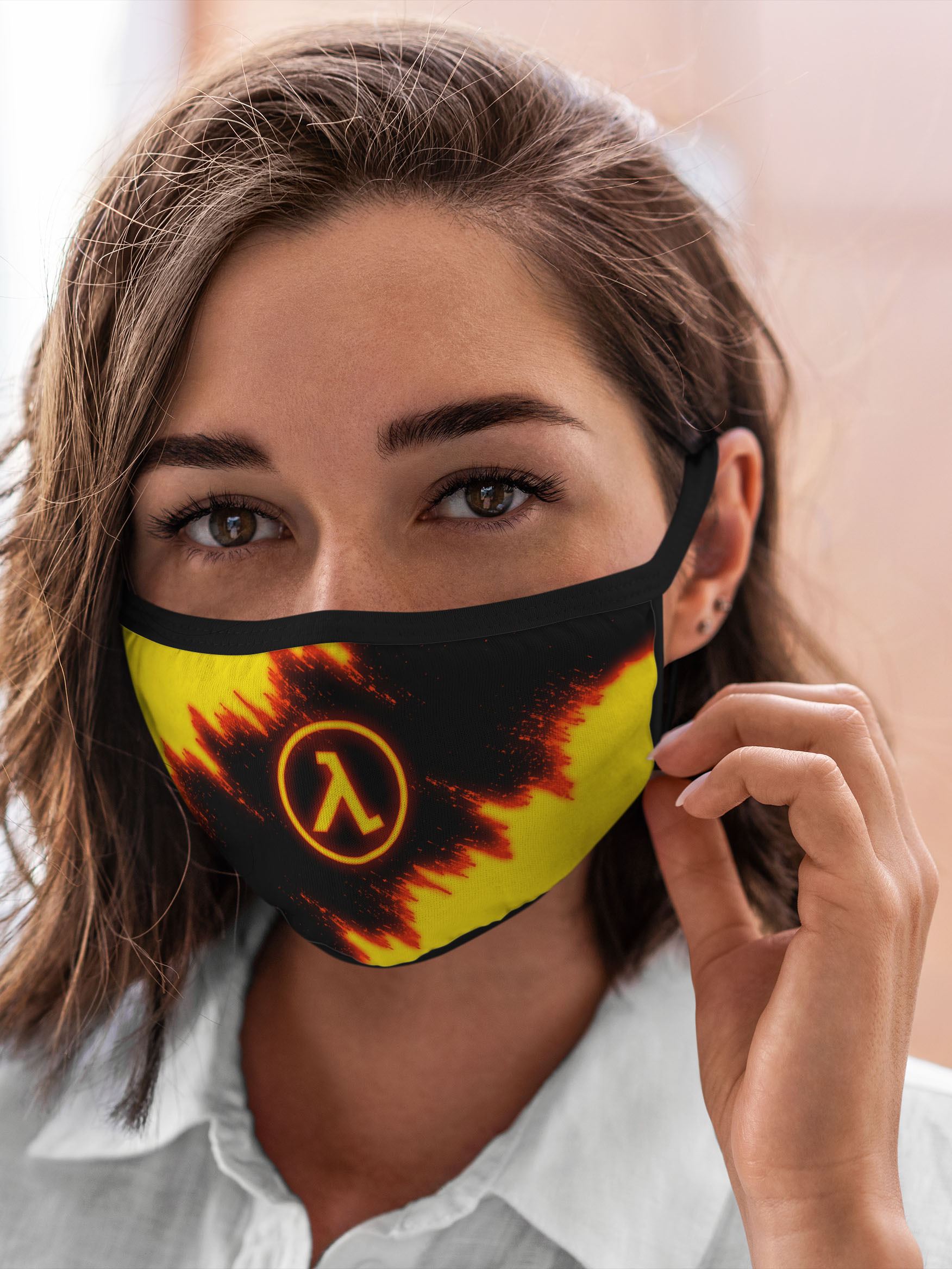 

Многоразовая маска унисекс Burnettie Half Life, Разноцветный, Half Life