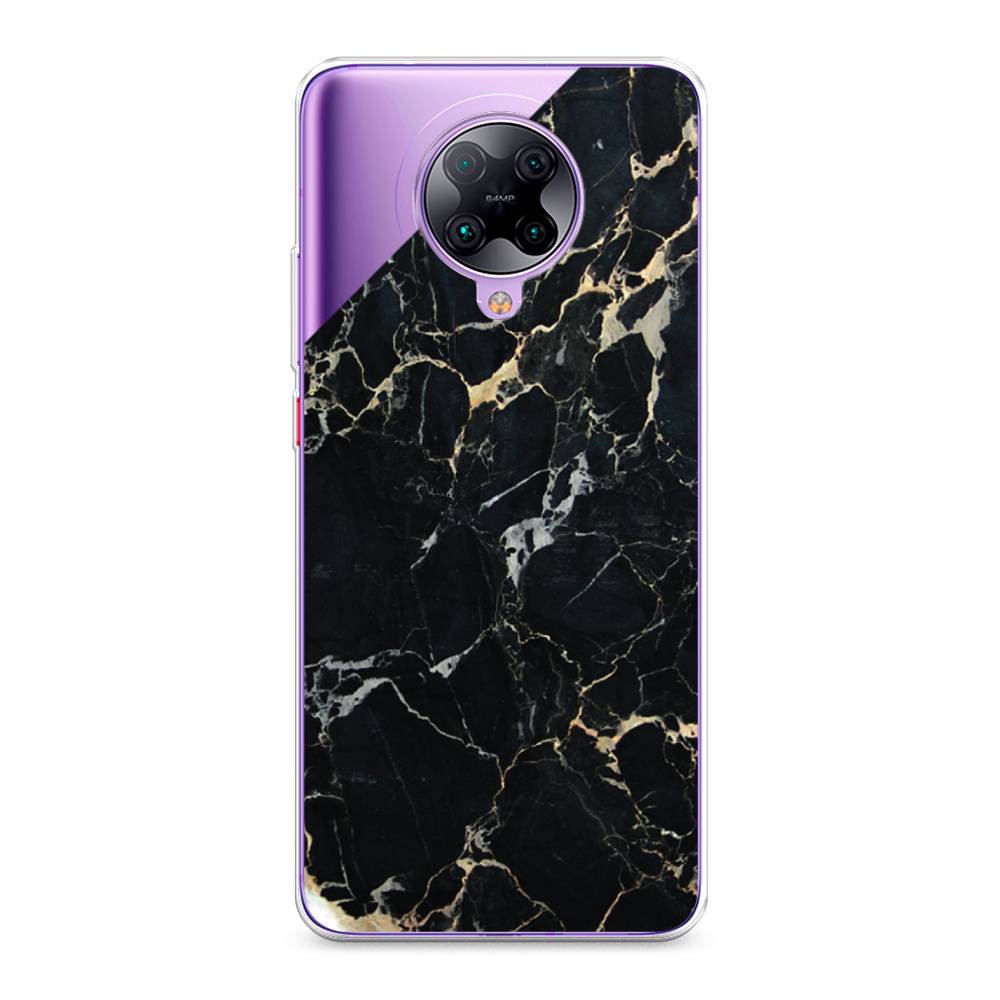 

Чехол Awog на Poco F2 Pro/Redmi K30 Pro "Черный мрамор уголок", Разноцветный, 37050-3