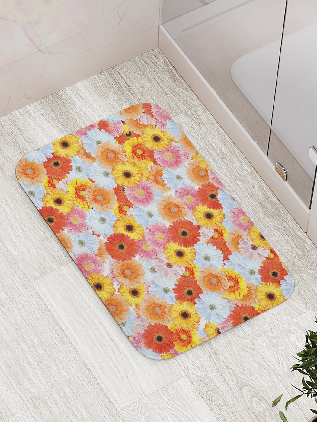 

Коврик противоскользящий для ванной, сауны, бассейна, 77х52 см bath_74202 JoyArty