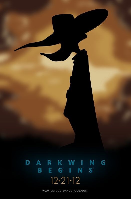 

Постер к мультфильму "Черный Плащ" (Darkwing Duck) A3