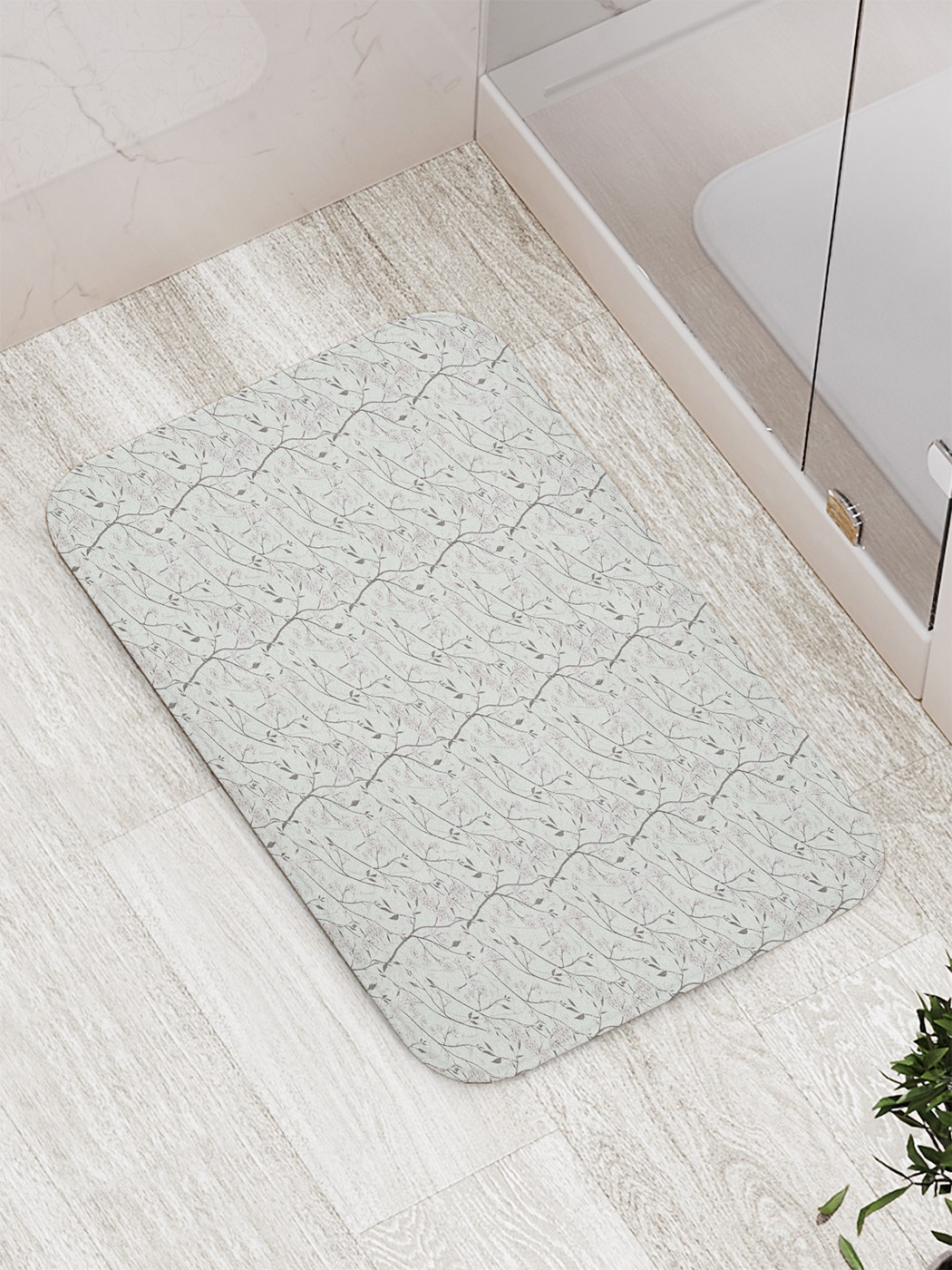 

Коврик противоскользящий для ванной, сауны, бассейна, 77х52 см bath_74165 JoyArty