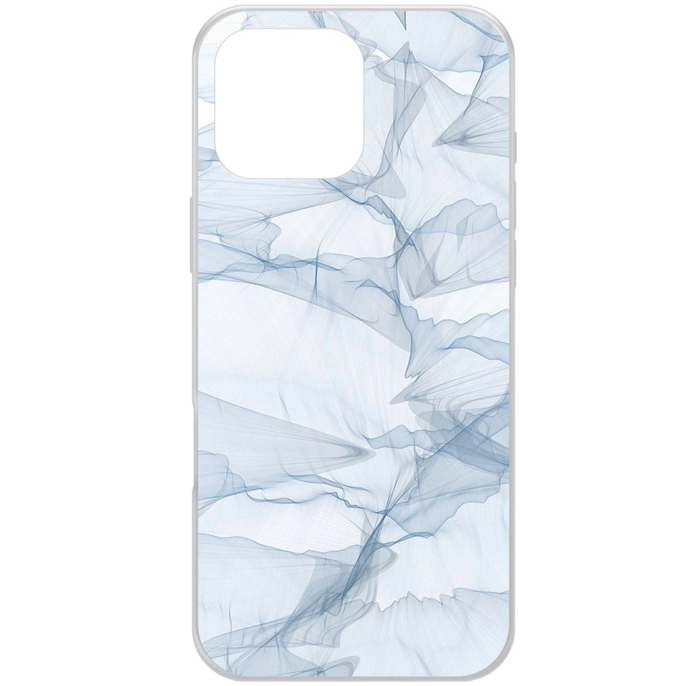 

Чехол-накладка Krutoff Clear Case Абстракт 10 для iPhone 16 Pro Max, Прозрачный