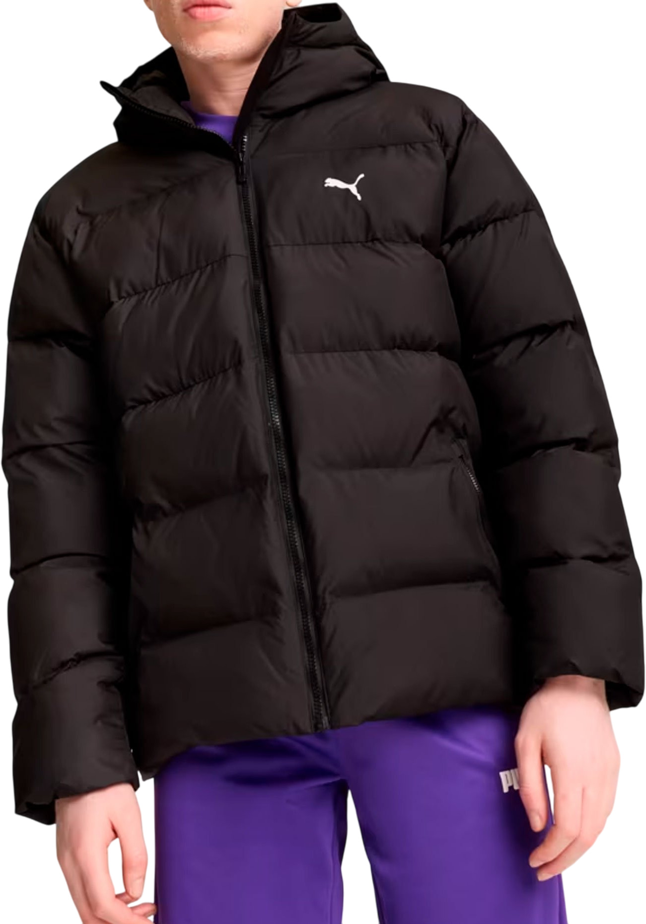 Зимняя куртка мужская PUMA Poly Puffer черная M