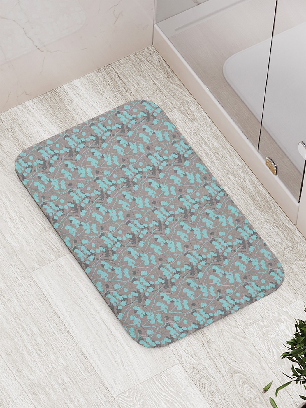 

Коврик противоскользящий для ванной, сауны, бассейна, 77х52 см bath_74068 JoyArty