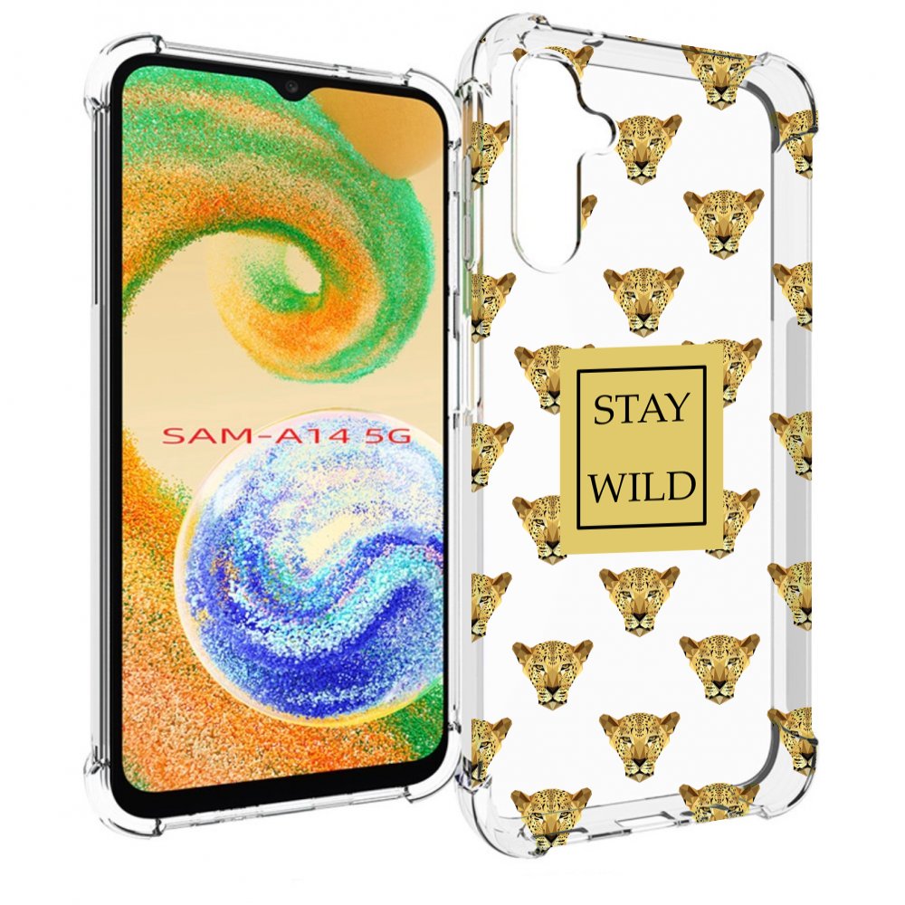 

Чехол MyPads леопард-вайлд для Samsung Galaxy A14 5G, Прозрачный, Tocco