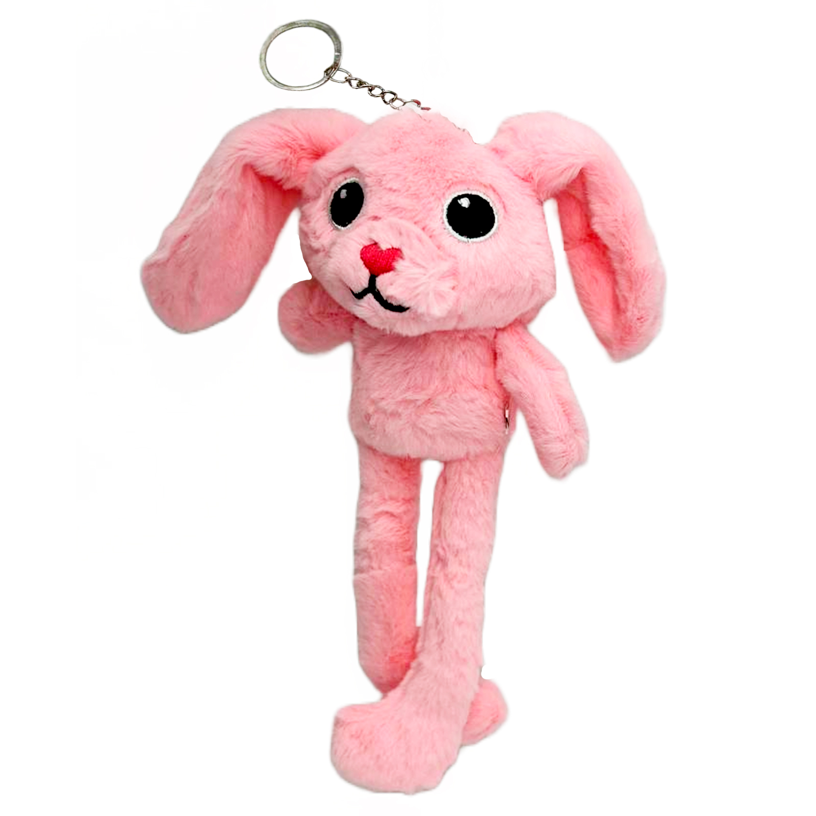 Брелок Market toys lab кролик с длинными ушами розовый 28 см