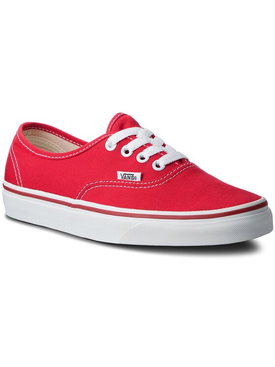 

Кеды Authentic VN000EE3RED Vans Красный 44 EU, Authentic VN000EE3RED