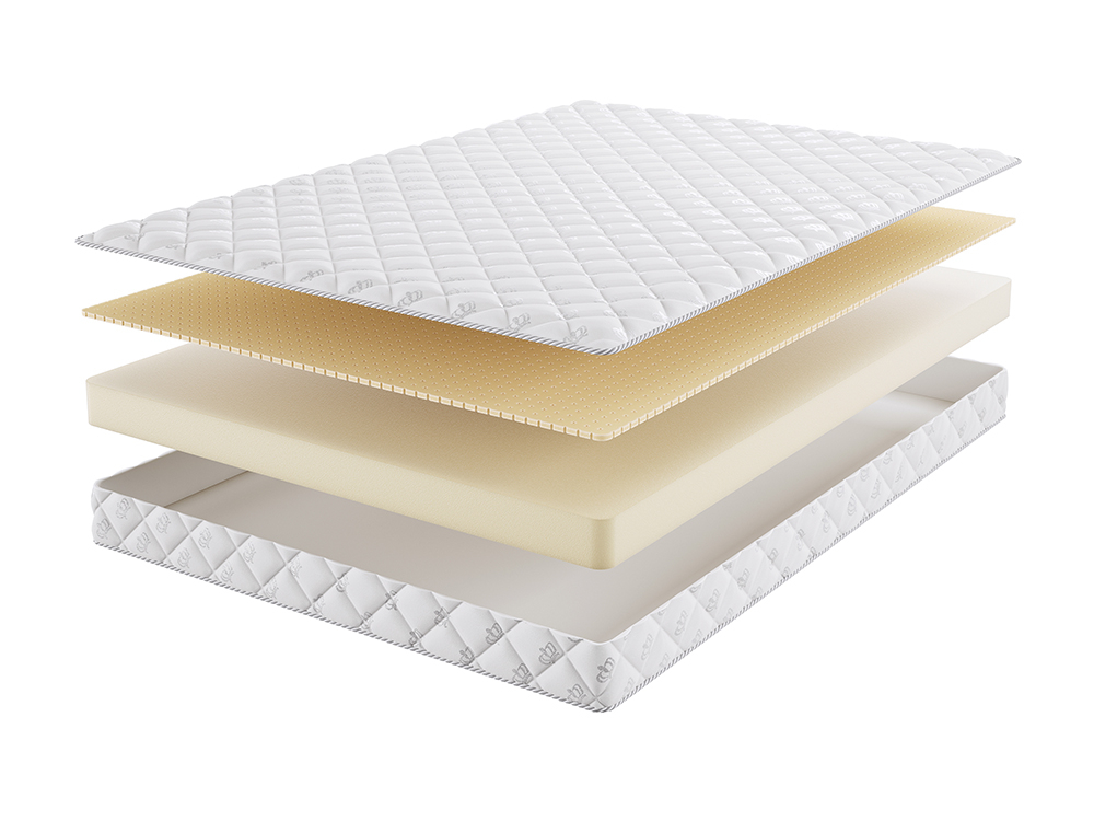 

Матрас Beautyson Roll Foam 10 Latex 90х190, Бежевый;белый;серый;серебристый, Roll Foam 10 Latex