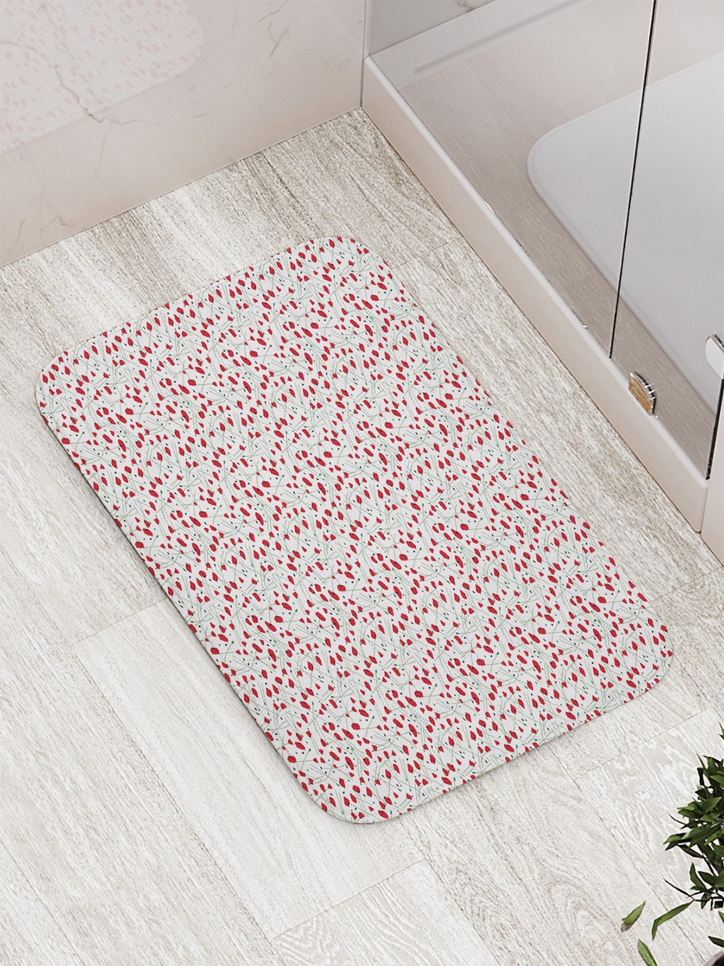

Коврик противоскользящий для ванной, сауны, бассейна, 77х52 см bath_74018 JoyArty
