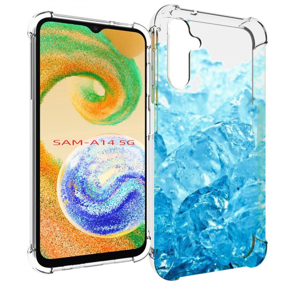 

Чехол MyPads кусочки-льда для Samsung Galaxy A14 5G, Прозрачный, Tocco