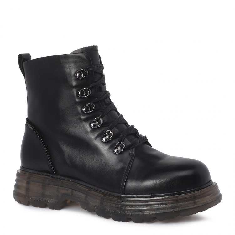 фото Женские ботинки tendance gl19225-6-6611 черный р.38 eu