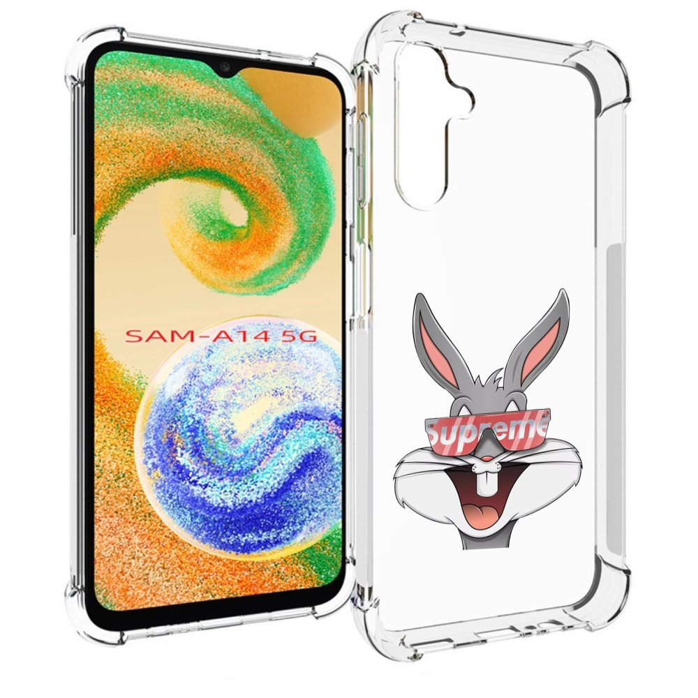 

Чехол MyPads крутой-заяц для Samsung Galaxy A14 5G, Прозрачный, Tocco