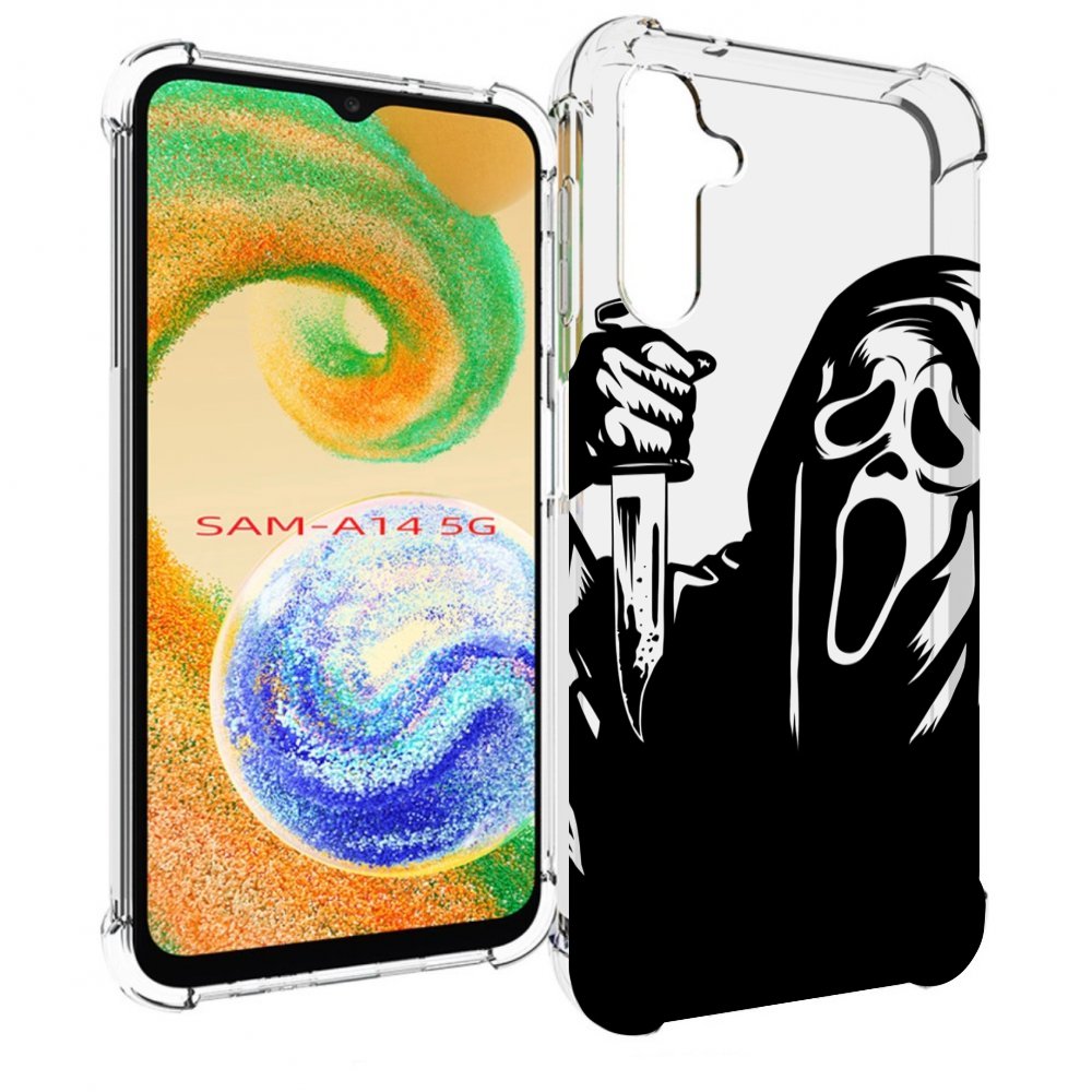 

Чехол MyPads крик-с-ножом для Samsung Galaxy A14 5G, Прозрачный, Tocco