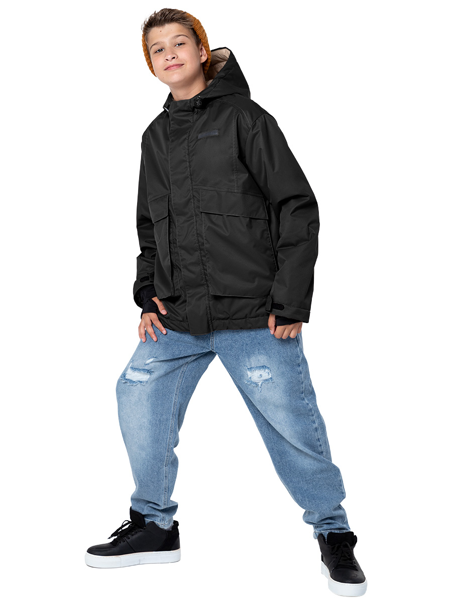 

Куртка детская NIKASTYLE 4м3724, черный, 152, 4м3724