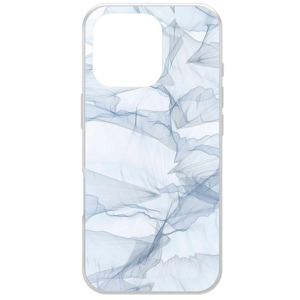 

Чехол-накладка Krutoff Clear Case Абстракт 10 для iPhone 16 Pro, Прозрачный