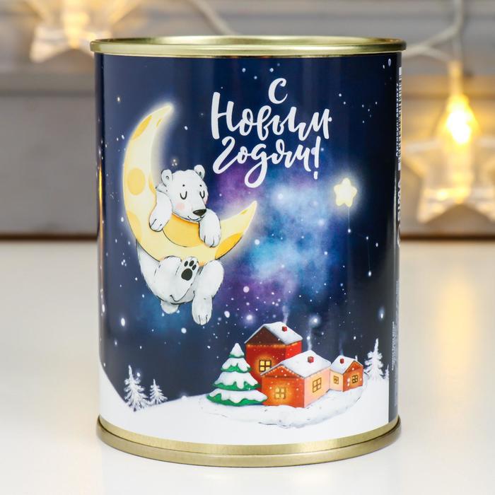 

Копилка-банка металл Загадай желание. Winter time