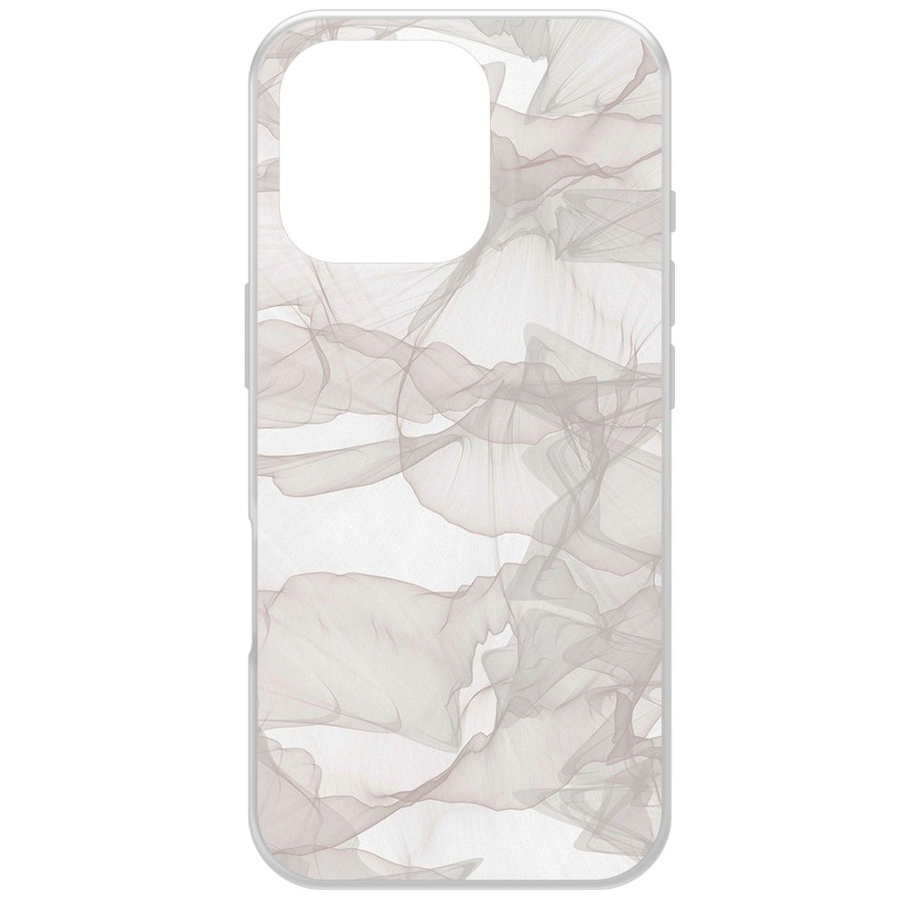 

Чехол-накладка Krutoff Clear Case Абстракт 3 для iPhone 16 Pro, Прозрачный