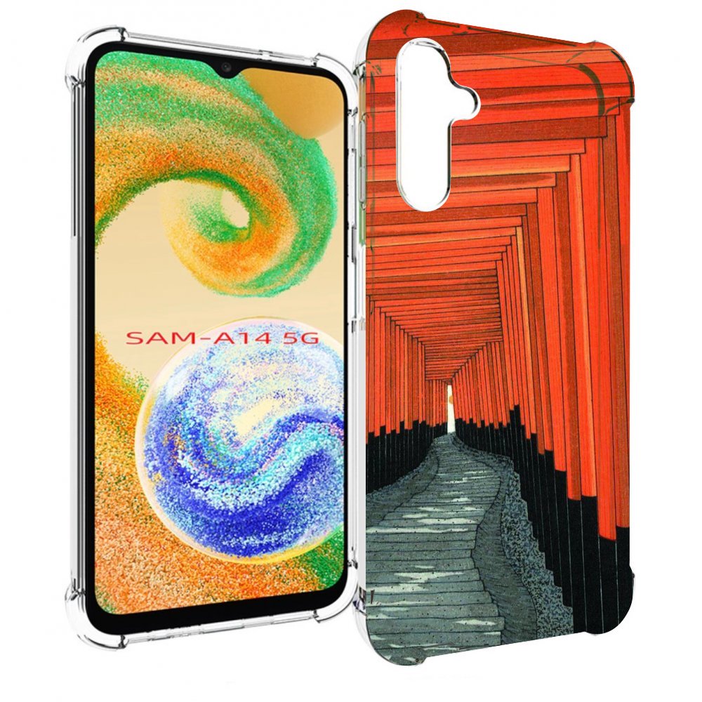 

Чехол MyPads красный коридор для Samsung Galaxy A14 5G, Прозрачный, Tocco