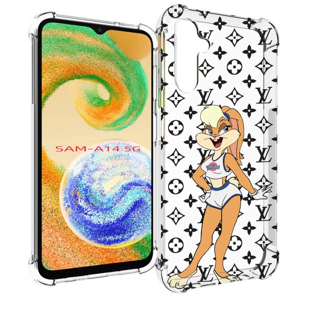 

Чехол MyPads красивый-принт-на-чехол женский для Samsung Galaxy A14 5G, Прозрачный, Tocco