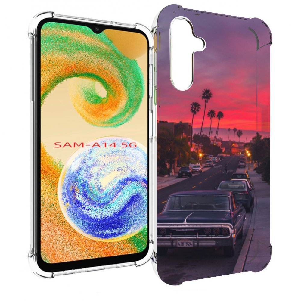 

Чехол MyPads красивая дорога америки для Samsung Galaxy A14 5G, Прозрачный, Tocco