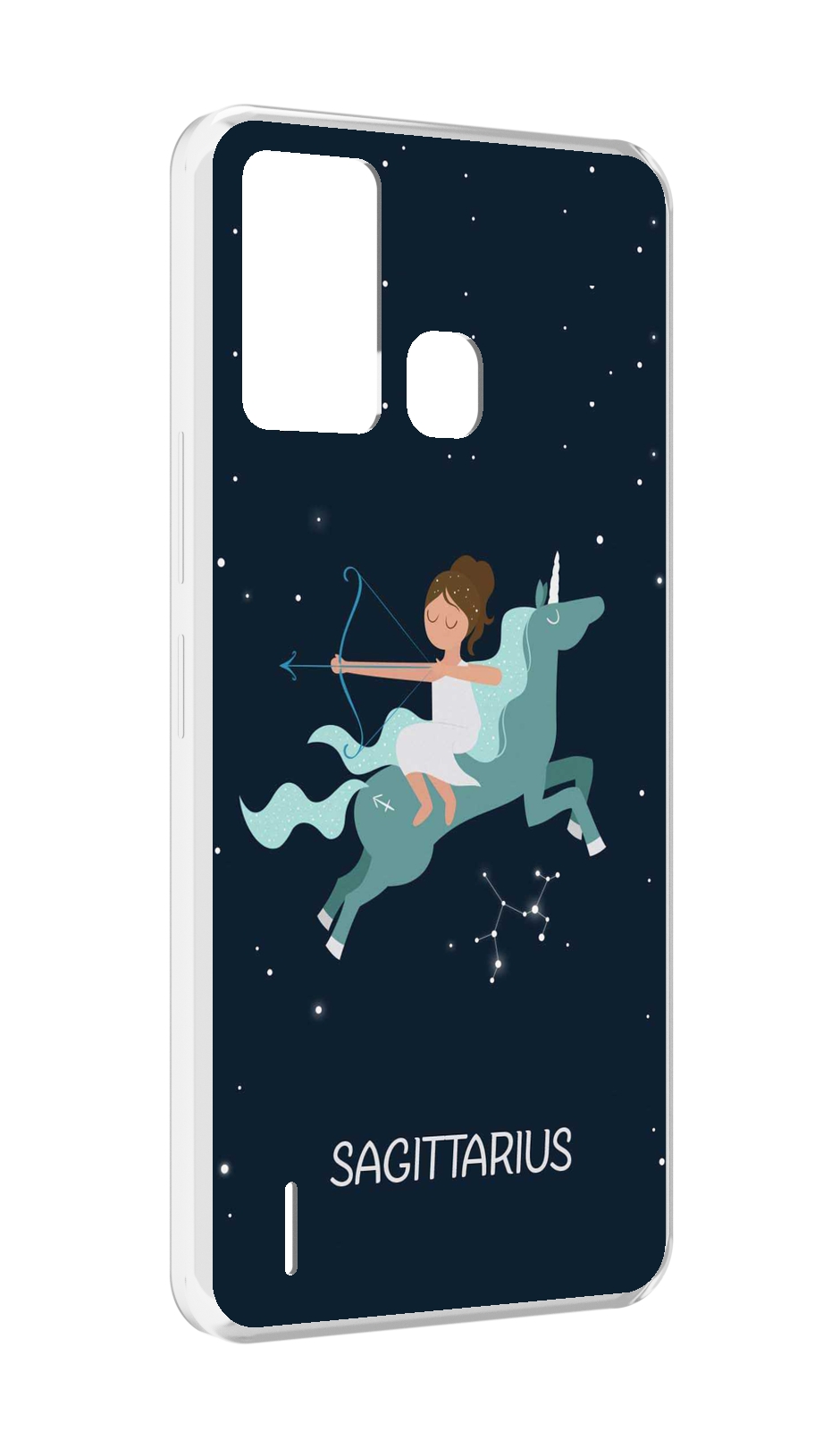 

Чехол MyPads знак зодиака стрелец 5 для ITEL S16 / ITEL Vision 1 Pro, Прозрачный, Tocco