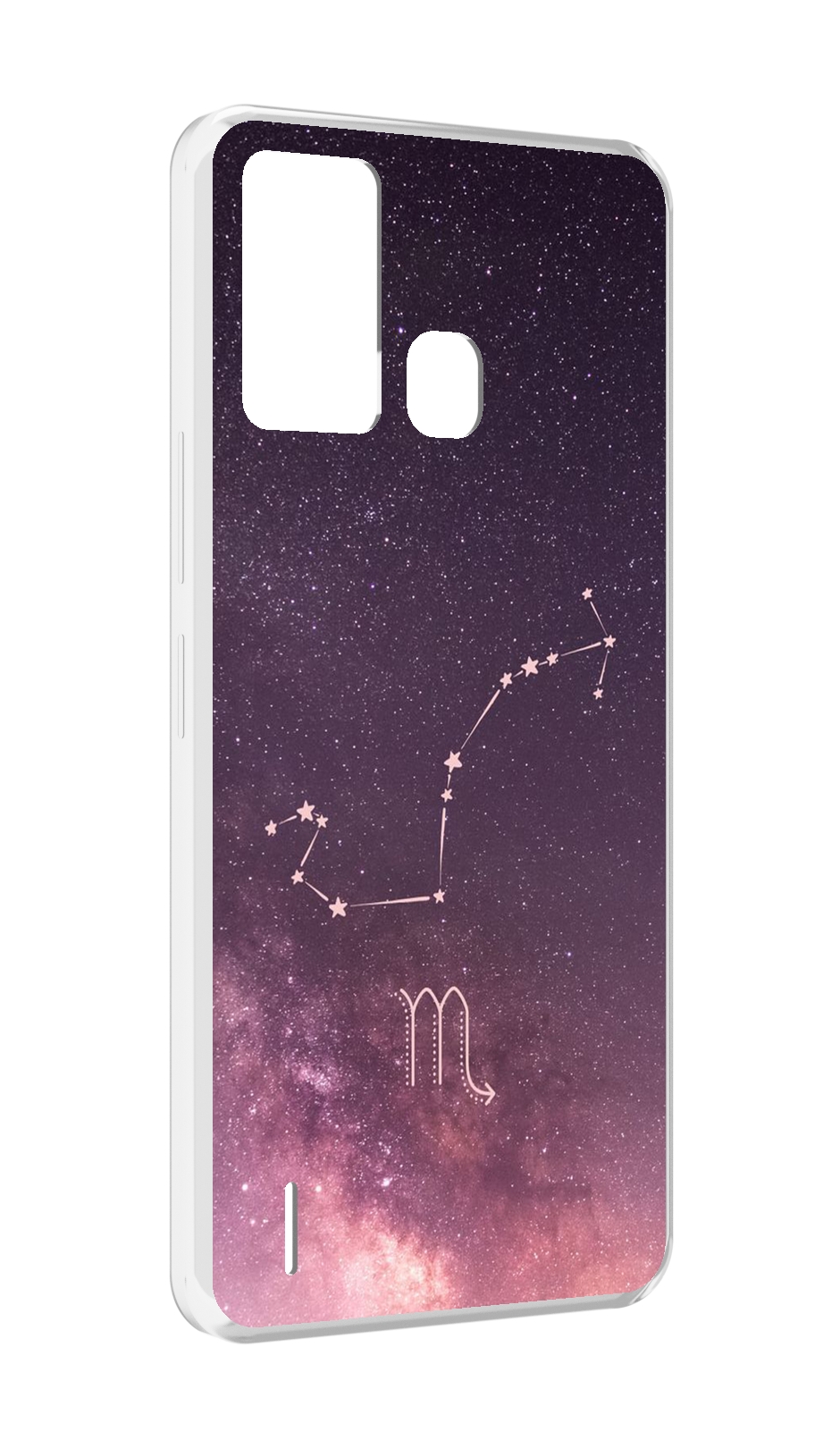 

Чехол MyPads знак зодиака скорпион 4 для ITEL S16 / ITEL Vision 1 Pro, Прозрачный, Tocco