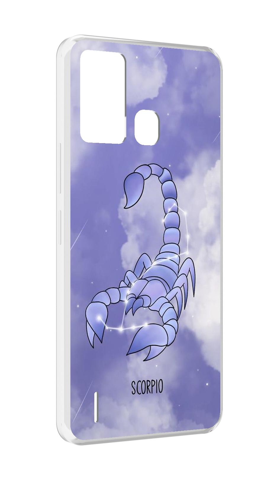 

Чехол MyPads знак зодиака скорпион 2 для ITEL S16 / ITEL Vision 1 Pro, Прозрачный, Tocco