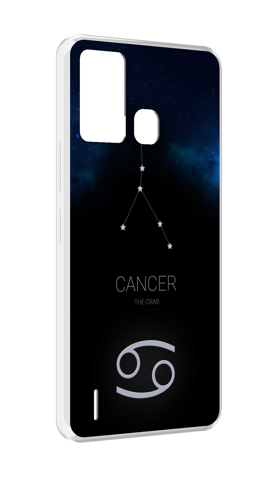 

Чехол MyPads знак зодиака рак 2 для ITEL S16 / ITEL Vision 1 Pro, Прозрачный, Tocco