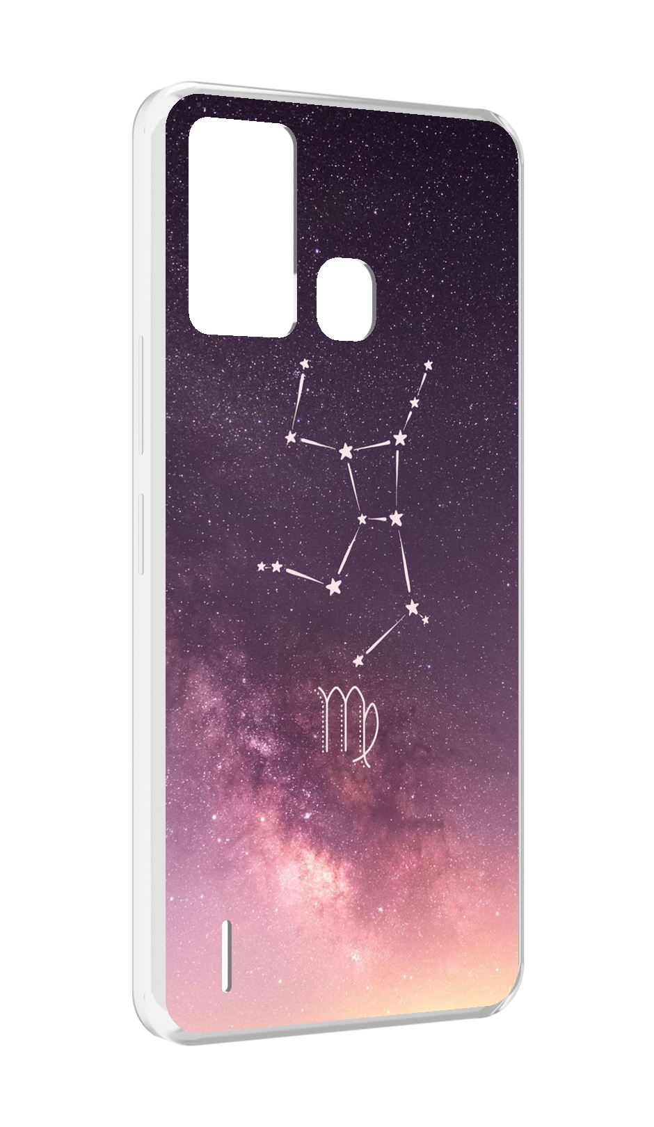 

Чехол MyPads знак зодиака дева 4 для ITEL S16 / ITEL Vision 1 Pro, Прозрачный, Tocco