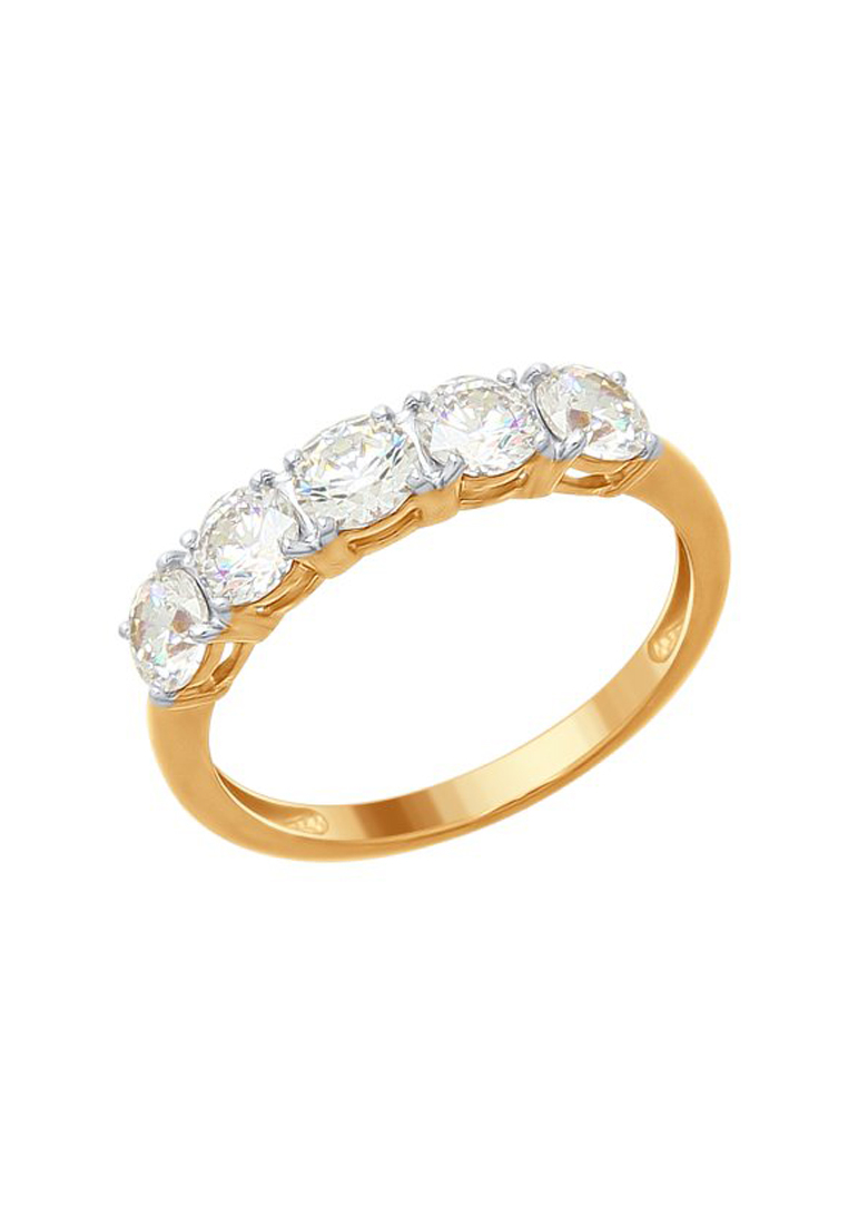 

Кольцо из серебра с фианитом р.  SOKOLOV 89010076, 89010076_k