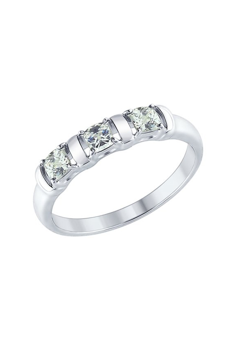 

Кольцо из серебра с фианитом р.  SOKOLOV 89010065, 89010065_k