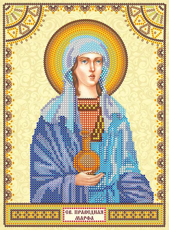 

Абрис арт (Украина) Святая Марфа АСK-094, 17x23 см от