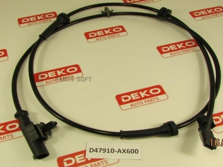 

Датчик Абс Deko D47910ax600 Nis Note E11 , March К12 , Cube Z11 Fr/Rh/Lh, Арт. D