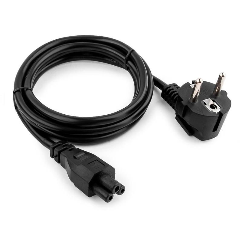 Кабель Cablexpert Schuko - IEC C5 вилка-розетка 3м PC-186-ML12-3M 30m черный 1019₽