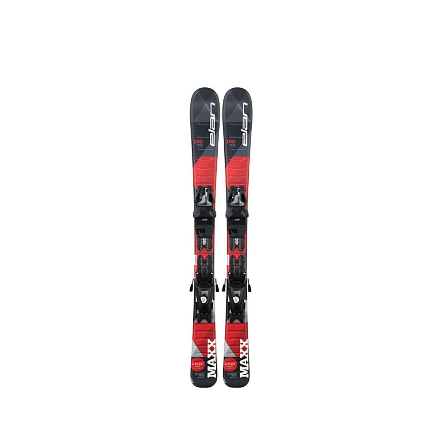 Горные лыжи Elan Maxx Black/Red QS + EL 4.5 (100-120) 20/21, 100