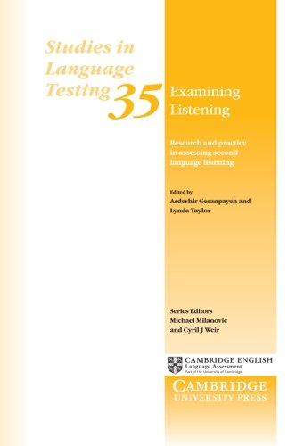 

Studies in Language Testing: Examining Listening