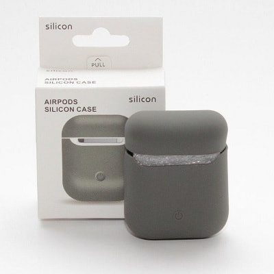Чехол Airpods Silicon Case WS оливковый