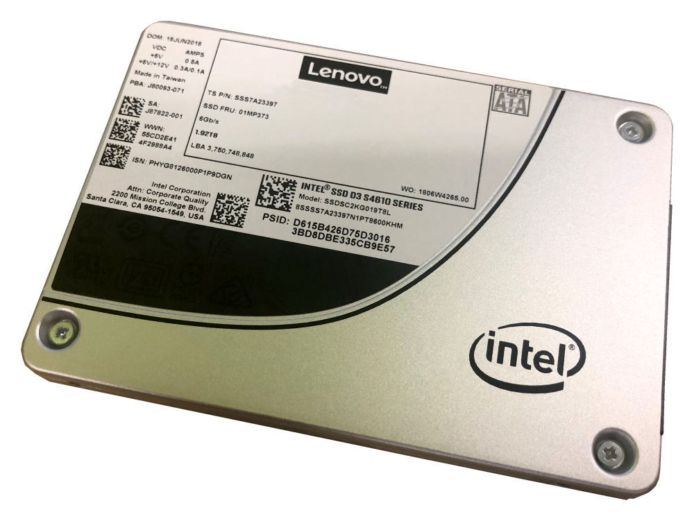 

Внутренний SSD накопитель Lenovo 4XB7A13633 240GB