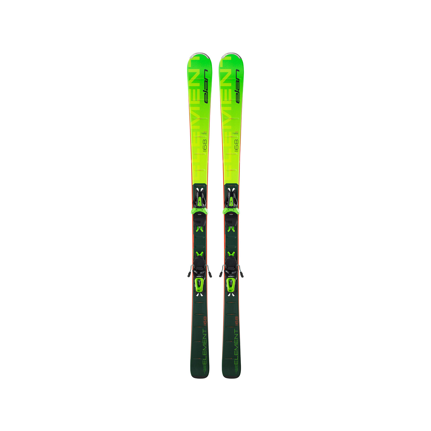 Горные лыжи Elan Element Green LS + EL 10.0 20/21, 160