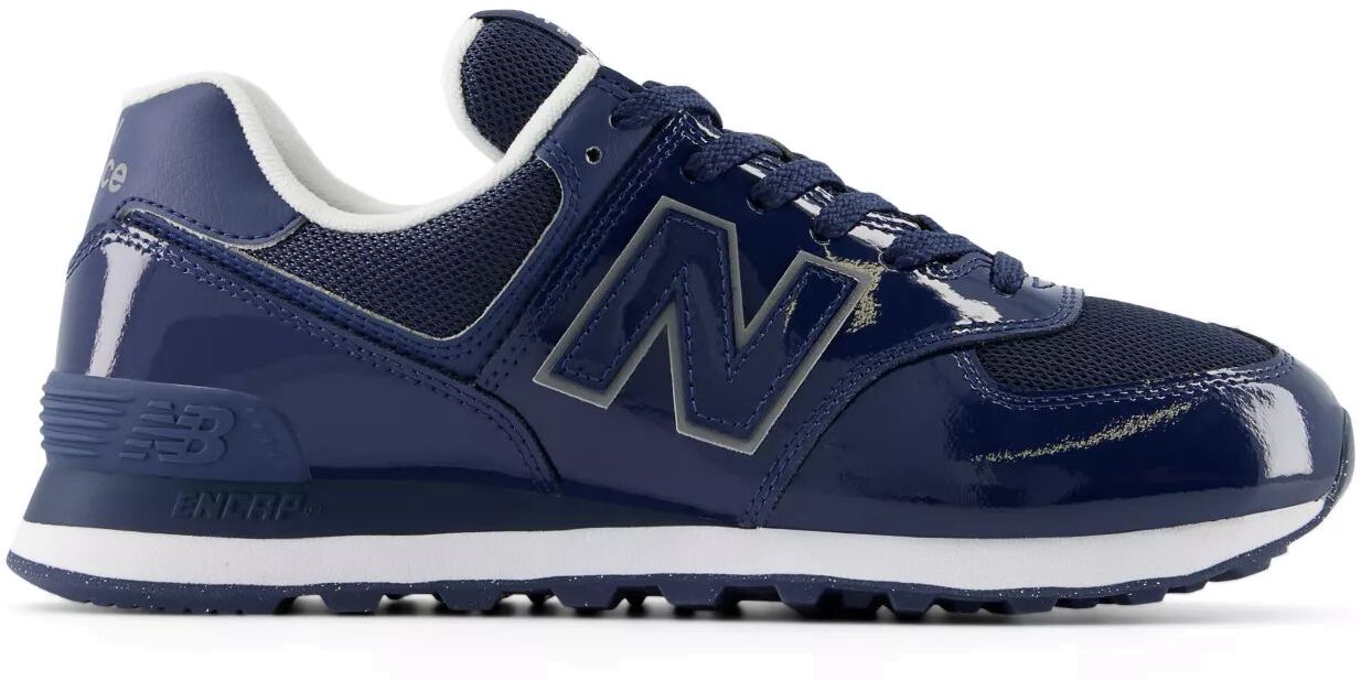 

Кроссовки унисекс New Balance 574 синие 4.5 US, Синий, 574
