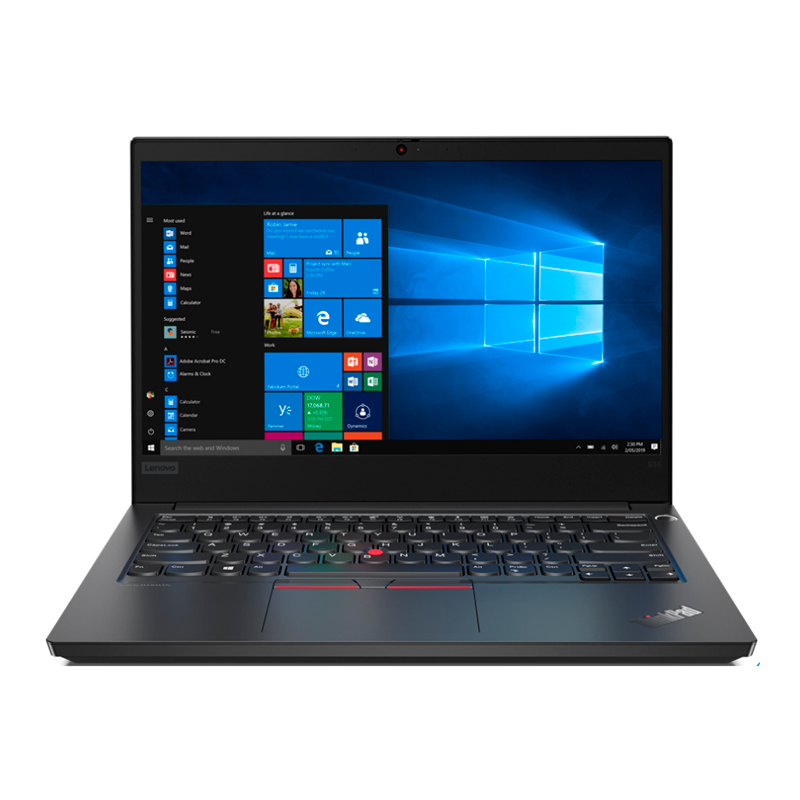 фото Ноутбук lenovo thinkpad e14 black (20ra002urt)