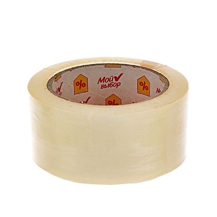 

Клейкая лента "Мой выбор", упаковочная, 48 мм х 100 м, 40 мкм