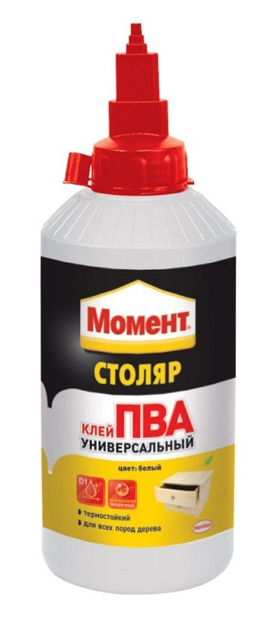 

Клей Момент Столяр PVA для древесины (750г)