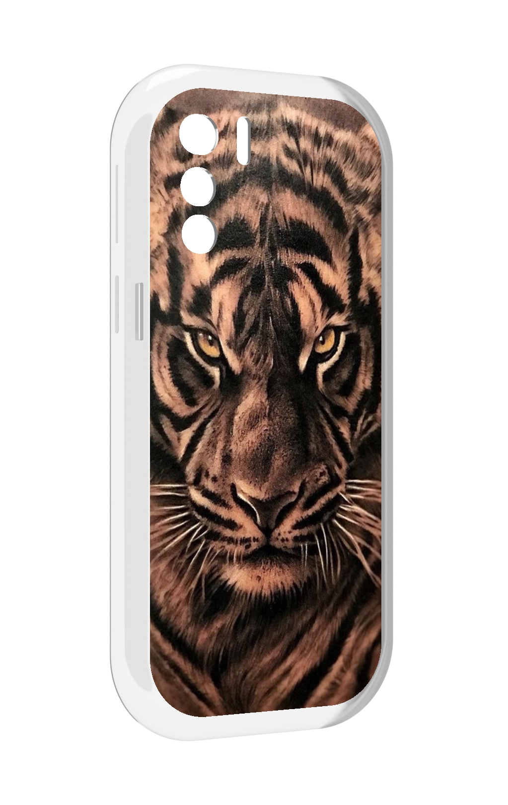 

Чехол MyPads злой-большой-тигр для UleFone Note 13P, Прозрачный, Tocco