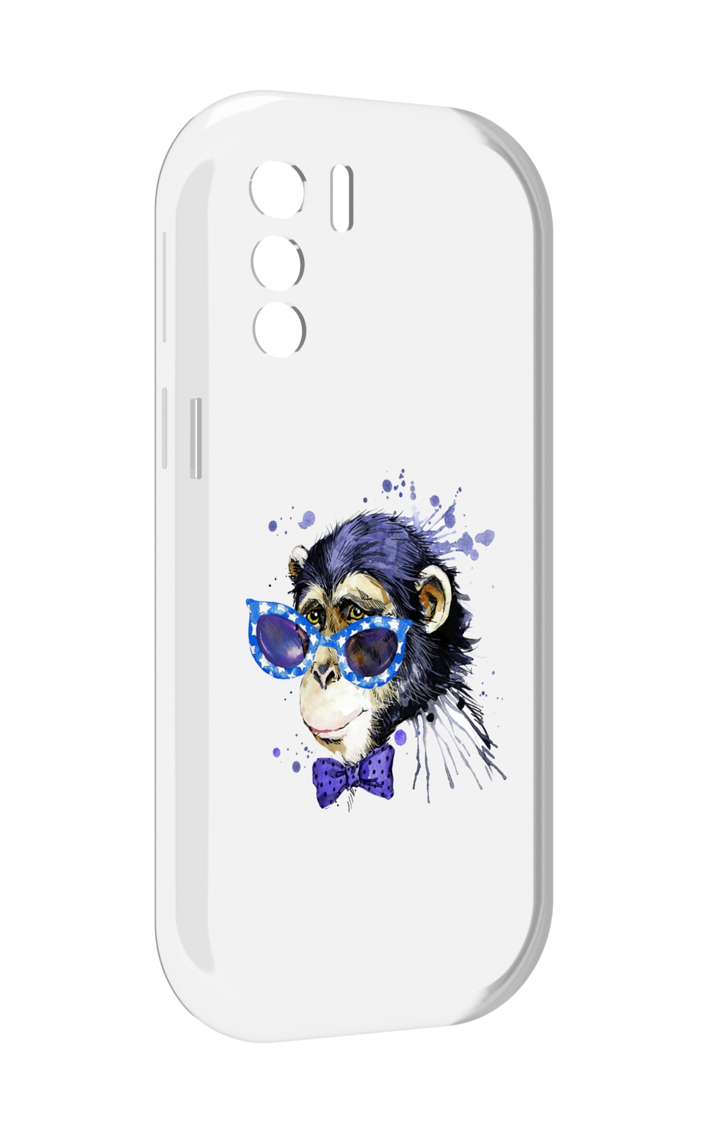 

Чехол MyPads акварельная обезьяна для UleFone Note 13P, Прозрачный, Tocco
