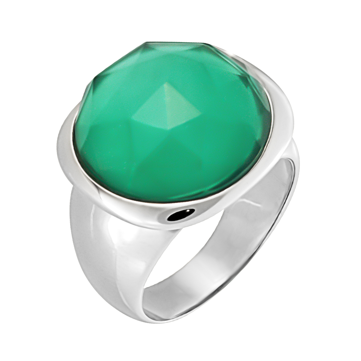 фото Кольцо из серебра с агатом р. 17.5 balex jewellery 1436930228
