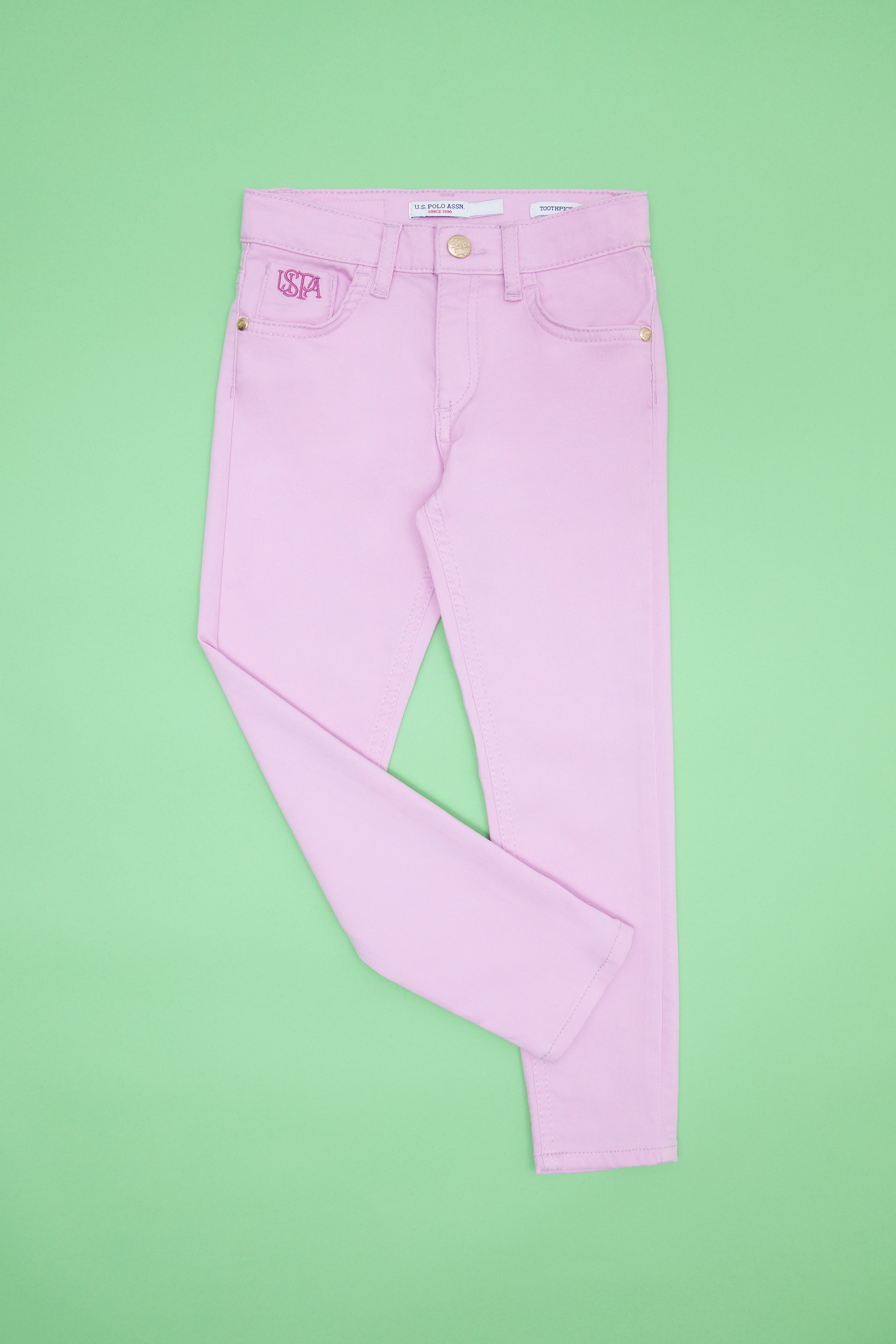 

Брюки детские US Polo Assn G084GL0780GLENO23Y, розовый, 134, G084GL0780GLENO23Y